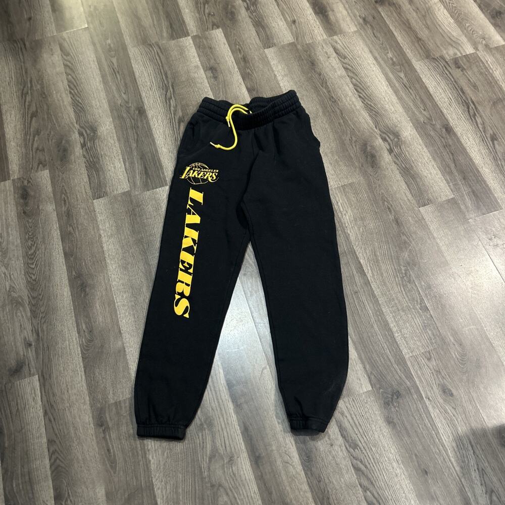 Men’s Small NBA Ultra Game Los Angeles Lakers Black Joggers
